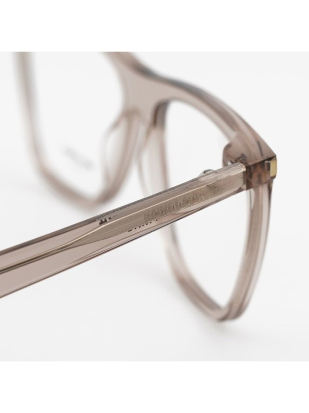 Saint Laurent SL518 004 Eyeglasses Brown 56mm Square Frame - Picture 6 of 11